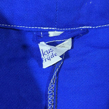 Load image into Gallery viewer, Vintage Ukus Czech French Chore Worker Style Blue Button Cotton Jacket
