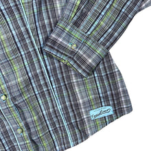 Load image into Gallery viewer, Take It As It Is Western Style Multi Check Cotton Long Sleeve Shirt
