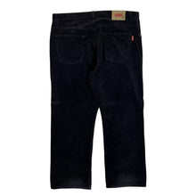 Load image into Gallery viewer, Vintage STANLEY Made In Poland Classic Black Corduroy Cord Straight Leg Trousers
