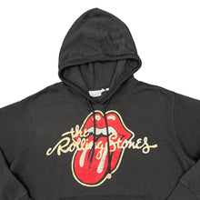 Load image into Gallery viewer, H&amp;M x THE ROLLING STONES Classic Logo Spellout Rock Band Music Pullover Hoodie

