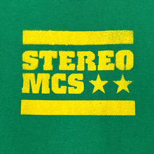 Load image into Gallery viewer, Early 00’s STEREO MCS Graphic Spellout Hip Hop Dance House Music Band T-Shirt
