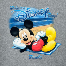 Load image into Gallery viewer, Early 00&#39;s DISNEY &quot;Florida&quot; Mickey Mouse Character Souvenir Spellout Graphic T-Shirt
