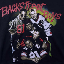 Load image into Gallery viewer, Vintage Backstreet Boys Pop Music Boy Band Graphic Black Short Sleeve Hoodie
