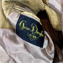 Load image into Gallery viewer, Vintage 90&#39;s GENE DOUGLAS By F&amp;M Brown Corduroy Cord Button Blazer

