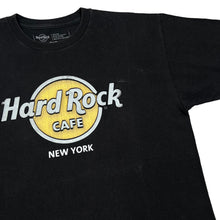 Load image into Gallery viewer, HARD ROCK CAFE &quot;New York&quot; Classic Souvenir Logo Spellout Graphic T-Shirt
