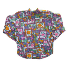 Load image into Gallery viewer, Vintage 90's EK Floral Patterned Viscose Cotton Cowboy Western Long Sleeve Shirt
