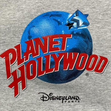 Load image into Gallery viewer, Vintage Planet Hollywood Disneyland Paris Souvenir Graphic Logo Spellout T-Shirt
