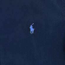 Load image into Gallery viewer, RALPH LAUREN &quot;Custom Fit 100% Cotton Stretch&quot; Mini Logo Short Sleeve Button-Up Shirt
