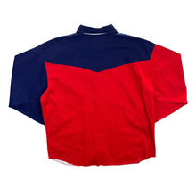 Load image into Gallery viewer, Vintage 90&#39;s Nardis Cowboy Western USA Flag Long Sleeve Button-Up Cotton Shirt
