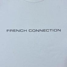 Load image into Gallery viewer, French Connection Classic Spellout Black White Raglan Long Sleeve T-Shirt
