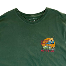 Load image into Gallery viewer, WEIRD FISH &quot;Responsibly Sauced&quot; Novelty Spellout Cartoon Graphic Green T-Shirt
