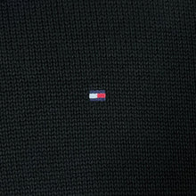 Load image into Gallery viewer, Vintage TOMMY HILFIGER Classic Mini Logo Dark Navy Heavyweight Knit Sweater Jumper
