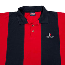Load image into Gallery viewer, Early 00&#39;s DONNAY Classic Colour Block Striped Embroidered Mini Logo Short Sleeve Polo Shirt

