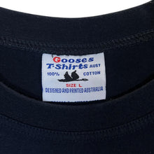 Load image into Gallery viewer, Vintage Koalafied To Party Australia Souvenir Novelty Graphic Navy Blue T-Shirt
