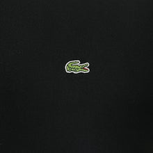 Load image into Gallery viewer, LACOSTE Classic Embroidered Mini Logo Black V-Neck T-Shirt
