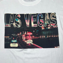 Load image into Gallery viewer, Deadstock Vintage 90&#39;s LAS VEGAS Souvenir Spellout Graphic T-Shirt
