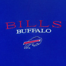Load image into Gallery viewer, Vintage Pro Player NFL Buffalo Bills Embroidered Football Spellout Blue Sweatshirt
