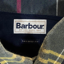 Load image into Gallery viewer, Barbour &quot;Tailored Fit&quot; Tartan Plaid Check Long Sleeve Button-Up Cotton Shirt
