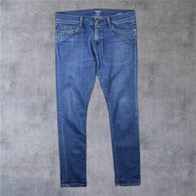 Load image into Gallery viewer, Carhartt WIP "Rebellion Pant" Classic Blue Denim Slim Tapered Fit Jeans
