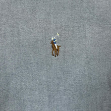 Load image into Gallery viewer, RALPH LAUREN &quot;Slim Fit&quot; Embroidered Mini Logo Grey Long Sleeve Button-Up Cotton Shirt
