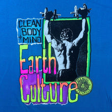 Load image into Gallery viewer, Vintage 80’s Campri Earth Culture “Clean Body + Mind” Bodybuilding Graphic T-Shirt
