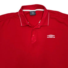 Load image into Gallery viewer, Early 00&#39;s UMBRO Classic Basic Embroidered Mini Logo Short Sleeve Polo Shirt
