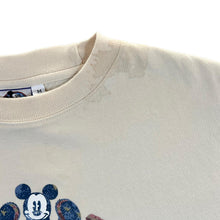 Load image into Gallery viewer, Vintage Disney Mickey's World "Globe Trotter" Souvenir Graphic Cream T-Shirt
