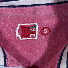 Load image into Gallery viewer, Vintage DEAL Blue White Striped Distressed Zip Sweatshirt Top
