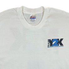 Load image into Gallery viewer, Early 00&#39;s Hanes TEAM Y2K Souvenir Logo Spellout Graphic White T-Shirt
