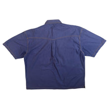 Load image into Gallery viewer, Vintage 90's John Baner Cowboy Western Style Patterned Panel Short Sleeve Shirt
