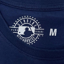 Load image into Gallery viewer, MLB Seattle Mariners Big Logo Spellout Baseball Graphic Navy Blue T-Shirt
