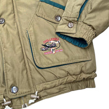 Load image into Gallery viewer, Vintage 90&#39;s CHALLENGER &quot;1st Team&quot; Embroidered Plane Aviation Padded Bomber Jacket
