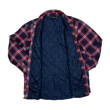 Load image into Gallery viewer, Vintage WATSONS Tartan Lumberjack Plaid Check Lightly Padded Flannel Over Shirt
