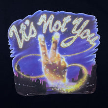 Load image into Gallery viewer, It’s Not You (1995) Target Transfers Souvenir Spellout Graphic Black T-Shirt
