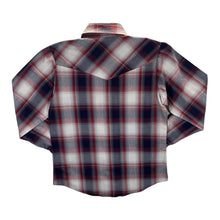 Load image into Gallery viewer, Vintage Ely Cattleman Cowboy Western Plaid Check Popper Long Sleeve Shirt
