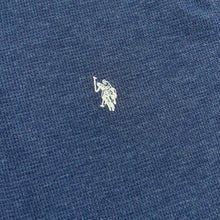 Load image into Gallery viewer, Early 00&#39;s U.S.POLO ASSN. Classic Embroidered Mini Logo Waffle Knit Henley Long Sleeve T-Shirt
