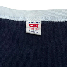 Load image into Gallery viewer, Vintage 90&#39;s LEVI&#39;S TEE &quot;Levi&#39;s USA&quot; Spellout Graphic Ringer T-Shirt
