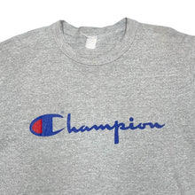 Load image into Gallery viewer, Vintage 90’s Champion Logo Spellout Graphic Single Stitch Grey T-Shirt
