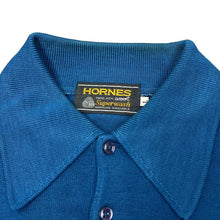 Load image into Gallery viewer, Vintage 70&#39;s HORNES Superwash Pure New Wool Knit Collared Sweater Jumper
