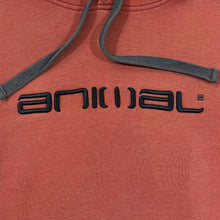 Load image into Gallery viewer, ANIMAL Classic Embroidered Logo Spellout Skater Surfer Pullover Hoodie
