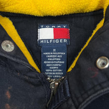 Load image into Gallery viewer, Vintage TOMMY HILFIGER JEANS Mini Logo Fleece Lined Hooded Canvas Jacket
