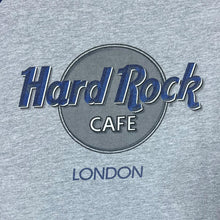Load image into Gallery viewer, Vintage HARD ROCK CAFE &quot;London&quot; Souvenir Logo Spellout Graphic Raglan T-Shirt
