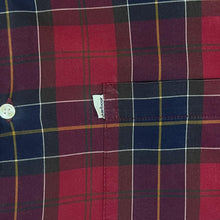Load image into Gallery viewer, Barbour &quot;Tailored Fit&quot; Red Tartan Check Long Sleeve Button-Up Cotton Shirt
