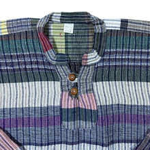 Load image into Gallery viewer, Vintage Mar Fex Made In Ecuador Multi Colour Hippy Button Long Sleeve Shirt

