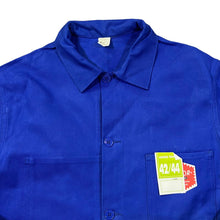 Load image into Gallery viewer, Vintage Classic Essential Blue French Chore Worker Jacket
