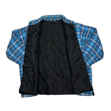 Load image into Gallery viewer, Vintage TEN WEST Tartan Lumberjack Plaid Check Padded Flannel Over Shirt
