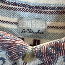 Load image into Gallery viewer, Vintage 90&#39;s 3SUISSES Aztec Abstract Patterned Long Sleeve Flannel Shirt
