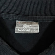 Load image into Gallery viewer, Lacoste Classic Mini Logo Black Long Sleeve Polo Shirt
