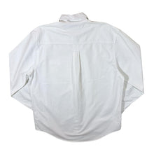 Load image into Gallery viewer, Vintage Timberland Classic White Long Sleeve Button-Up Cotton Shirt
