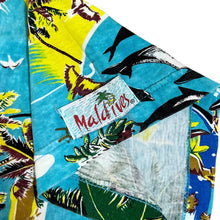 Load image into Gallery viewer, Vintage MALDIVES &quot;Island Freeze&quot; Souvenir All-Over Print Graphic T-Shirt
